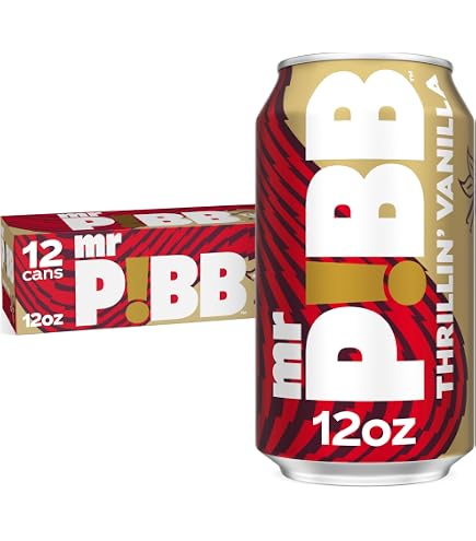 Amazon.com : Mr. Pibb Punchin' Peach Soda Soft Drink Fridge Pack